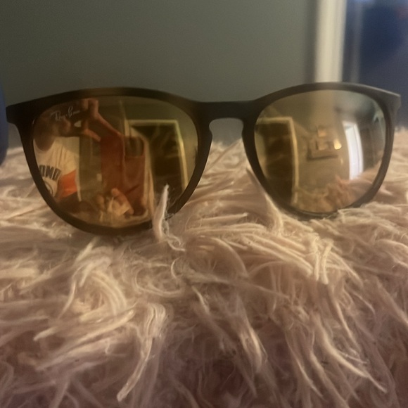 Girls Ray-ban mirror sunglasses - Picture 2 of 6